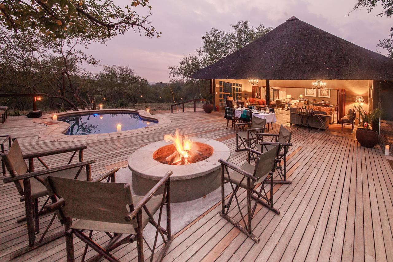 Villa Garonga Safari à Makalali Game Reserve Extérieur photo